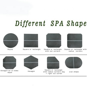 Custom-Made Replacement Spa Cover 5 Inch Taper Built for All Climates Including Winter