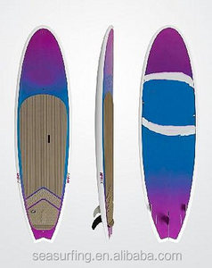 2014 Quartal heiß und günstige Ruderboote sup Boards/rosa frisch design harz fishboard