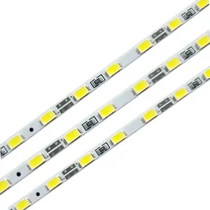 China Supplier 12V 24V DC Aluminum 72 leds Ultra Narrow 4mm 5730 LED Rigid Bar For Light Box