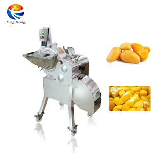 Cd-800 Commerciële Groente Fruit Aloë Mango Vera Cube Snijmachine Wortel Ananas Snijmachine Ui Aardappel Kubus Cutter