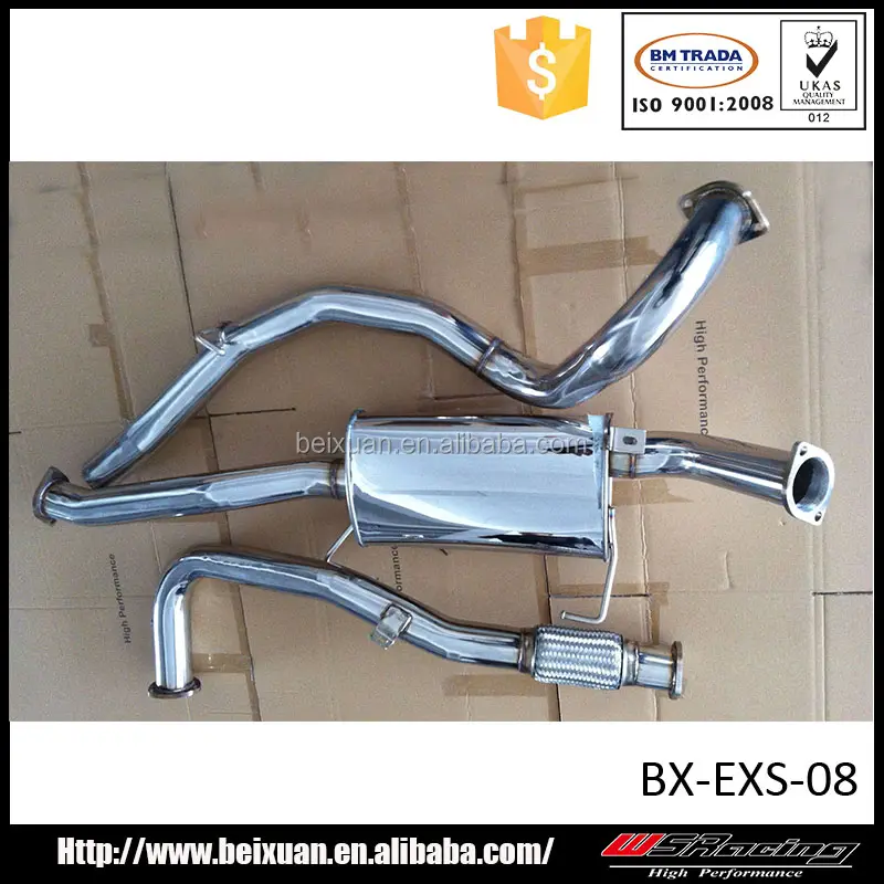 exhaust pipe system for nissan patrol ZD30 catback