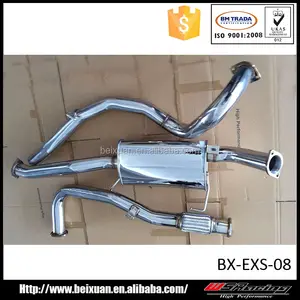 Système de tuyau d'échappement pour nissan patrol ZD30 catback