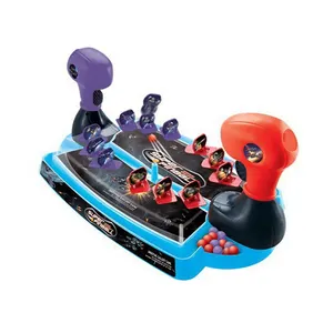 Plastic mini fighting battle ship board baby pinball set toy game machine