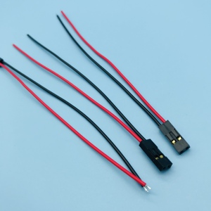 Altın kaplama 2 pin 2.54mm tek kafa kadın dupont kablosu pimleri ile - Product Image 4