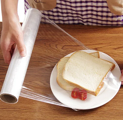 איכות מעולה מקצועי מזון נאחז סרט פלסטיק לעטוף טרי לעטוף