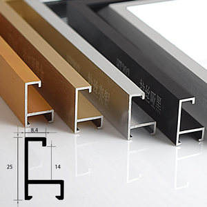 Marco de fotos de aluminio para decoración moderna, personalizado, <span class=keywords><strong>grande</strong></span>, A3, A4, venta al por mayor - Product Image 6