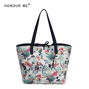 Al aire libre playa viajes bolso personalizado impresión <span class=keywords><strong>violeta</strong></span> pu bolsa <span class=keywords><strong>de</strong></span> cuero - Product Image 3