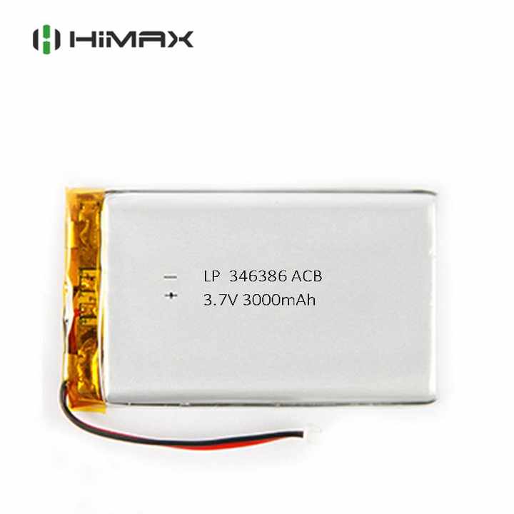 653465G 3.7v 1650mah li-ion battery rechargeable lipo battery for  
