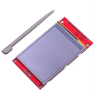 2.8英寸320*240 SPI薄膜晶体管系列液晶模块屏幕显示，无触摸面板驱动IC ILI9341，适用于最小限度的单片机