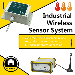 ระบบเซ็นเซอร์ไร้สายอุตสาหกรรม เซ็นเซอร์วัดอุณหภูมิอัจฉริยะแบบ Zigbee สำหรับตู้แช่แข็งในงานเกษตร - Product Image 2