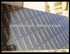 Linyi consmos película se enfrentan encofrado de madera contrachapada del álamo/núcleo de madera dura <span class=keywords><strong>el</strong></span> señor - Product Image 1