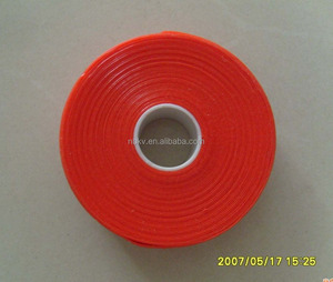 OEM xây dựng an toàn cảnh báo băng không dính màu đỏ trắng sọc chướng ngại vật thận trọng gắn cờ in ấn tính năng trên vật liệu PE - Product Image 4