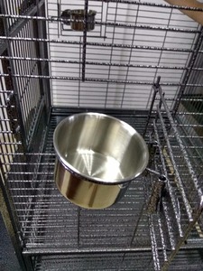 Jaula para Loros de Hierro Forjado, Clásica, Moderna, de Gran Capacidad, Ecológica, con Parte Superior Abierta y Caja, <span class=keywords><strong>Precio</strong></span> de Fábrica - Product Image 6