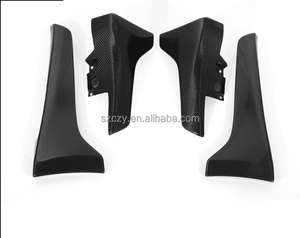 In Fibra di carbonio Q50 Anteriore e Paraurti Posteriore <span class=keywords><strong>Paraspruzzi</strong></span> per Infiniti 14UP 4 Pezzi - Product Image 5