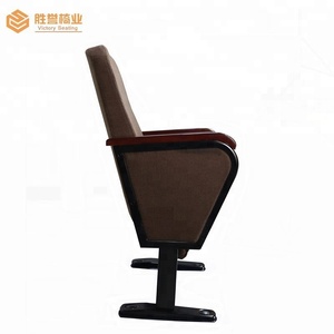 Fundas para asientos tapizados de tela, muebles de teatro, silla de auditorio usada, escritorio de conferencia, asientos de auditorio, precio de fábrica, venta al por mayor - Product Image 5
