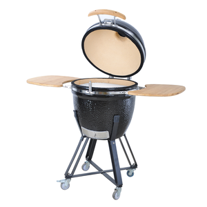 SEB KAMADO 21'' Griglia <span class=keywords><strong>BBQ</strong></span> <span class=keywords><strong>in</strong></span> <span class=keywords><strong>Ghisa</strong></span> Personalizzata, Grande Griglia Affumicatore Nera Kamado per Esterni - Product Image 1