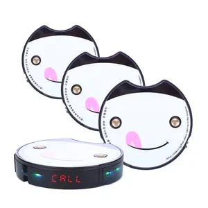 Buzzer d'appel sans fil <span class=keywords><strong>Pocsag</strong></span>, Pager Coaster, démonstration vidéo, certifié CE FCC, entièrement étanche, portée FM > 3000m, modèle CALLSYS - Product Image 1