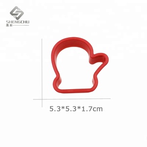 ชุดแม่พิมพ์คุกกี้12ชิ้นแม่พิมพ์บิสกิตเกรดอาหารน่ารักเครื่องมืออบมินิ - Product Image 3