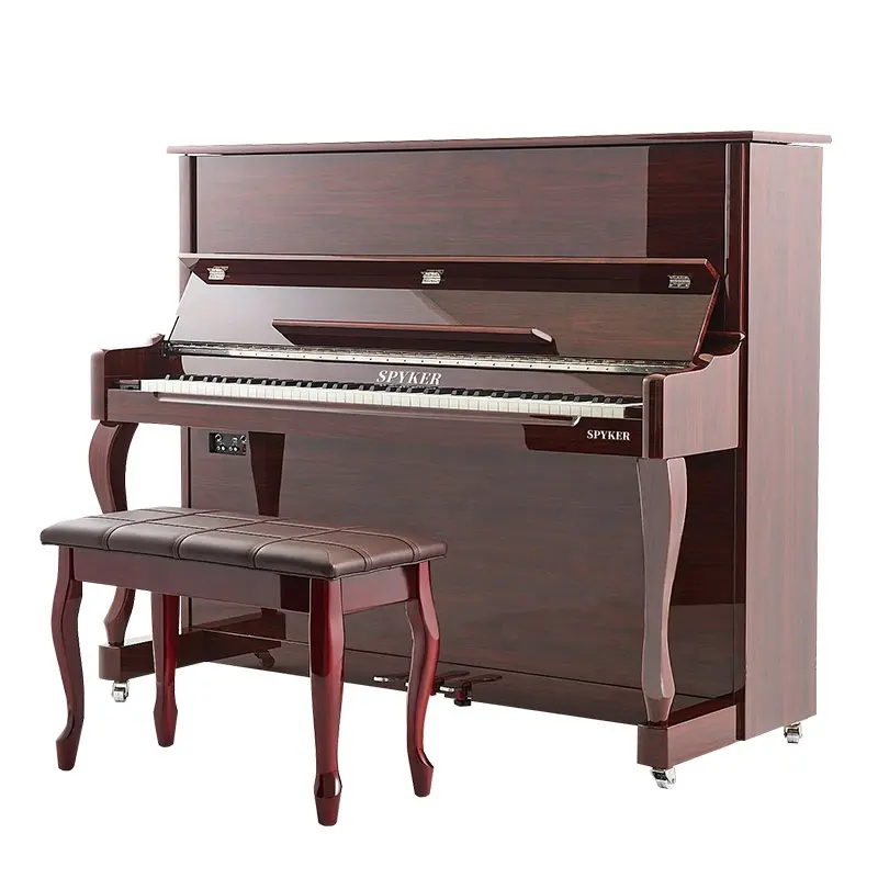 Bàn Phím Gỗ MIDI SPYKER Thiết Kế Cổ Điển Mới Đàn Piano Kỹ Thuật Số Thẳng Đứng Bằng Gỗ Cứng