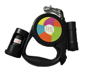 5M 9pcs correa de perro súper LED ligera con dispensador de bolsas de basura, Correa LED con bolsa, correa retráctil y plomo para perro - Product Image 2