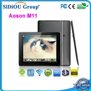 Aoson M11 IPS de Rockchip 3066 1.6GHz Dual Core Android 4.1 Bluetooth 1GB 16GB 3G HDMI 9.7 "Tablet PC
