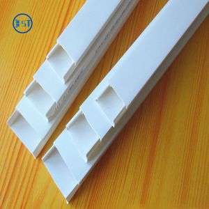 Profil de conduits en <span class=keywords><strong>PVC</strong></span> (à rainures) 40*60mm Tube <span class=keywords><strong>carré</strong></span> en <span class=keywords><strong>PVC</strong></span> - Product Image 2