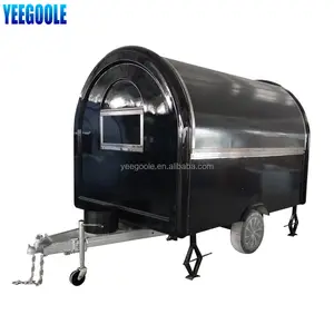 YEEGOOLE remolques de camiones de comida de perro caliente Pizza quiosco de carro para la venta/kiosco de comida rápida/buffet car