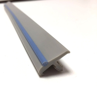 Pita T Molded Vinyl PVC dengan Ketebalan 0,4-3mm dan Finishing Mengkilap untuk Lis Pinggir Meja Furnitur