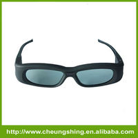 Lunettes 3D à obturateur actif rechargeables par batterie