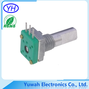 Oem odm 8mm single Gang b203 a20k carbon film potentiometer swivel - Product Image 4