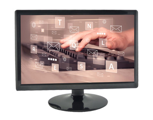 A224W Monitor Lcd 22 pulgadas 1920*1080 TFT LED 2ms monitores 12V - Product Image 2