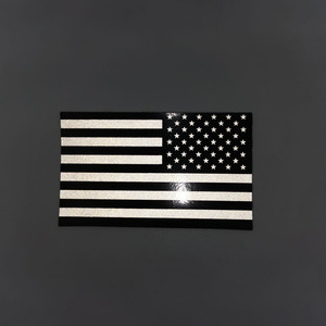 Waterproof Reflected Car American <strong>Flag</strong> <strong>Sticker</strong> <strong>Sticker</strong> Custom Strong Adhesive Reflective Car Bumper <strong>Sticker</strong> - Product Image 2