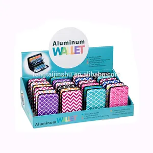 RFID Scanning Cards In 7 Accordion Slots 24 Assorted Slim Wallet