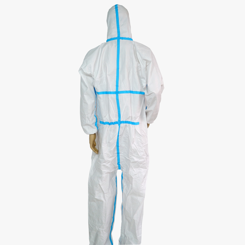 Disposable Medical Coverall Single Use In Hospital Disposable Protective Coverall Workwear Clothes