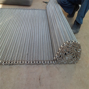 Çin paslanmaz çelik tel örgülü konveyör bandı/paslanmaz çelik konveyör bant tedarikçisi - Product Image 3