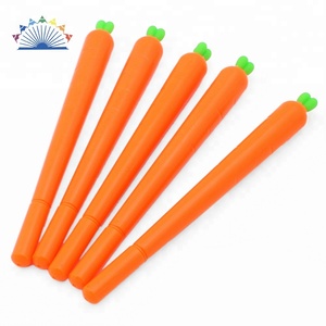 Promotionnel de bande dessinée corée gel <span class=keywords><strong>stylo</strong></span> scolaires de bureau carotte gel <span class=keywords><strong>stylo</strong></span> à encre - Product Image 1