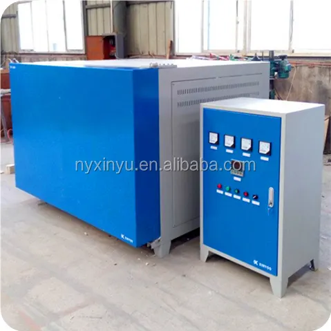 Nanyang Xinyu 1200 derece ısıl işlem seramik fırın sinterleme için 500x500x500mm 125L kapasiteli muffle ocağı benim