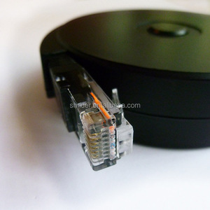 Câble <span class=keywords><strong>Ethernet</strong></span> rétractable, câble réseau rétractable de 10 pieds, RJ45 8p8c rétractable, câble cat6 de 3 mètres - Product Image 3