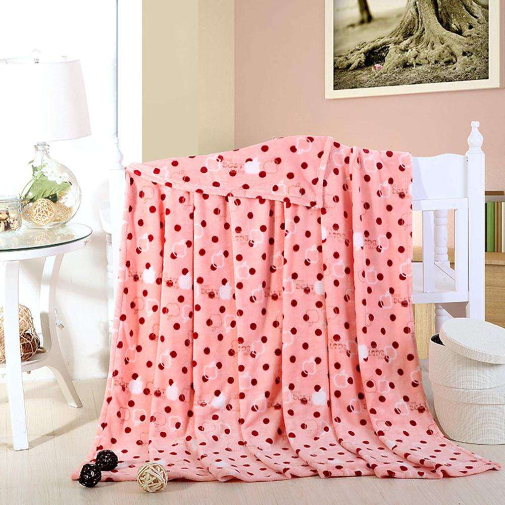 All Seasons Modern Flannel Fleece Blanket Character Pattern Extra