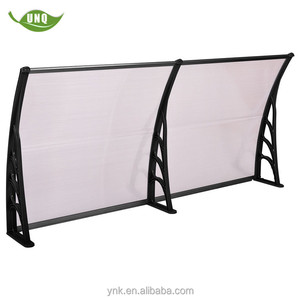 Auvents en aluminium transparents pour pièces de PC DIY, protection contre la pluie, porte, 4x4 - Product Image 3