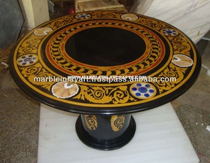 งานฝังหินอ่อนสวยงามด้วยโต๊ะพิเอตราดูรา - Product Image 1