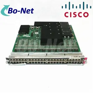 Cisco WS-X6148-GE-45AF Porte 10/100/1000 Ethernet POE 6500 Switch