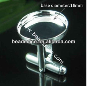 Beadsnice Khuy Măng Sét Khuy Măng Sét Trống Nguyên Liệu Phụ Tùng Khuy Măng Sét Trống Kim Loại Tùy Chỉnh 16Mm - Product Image 6