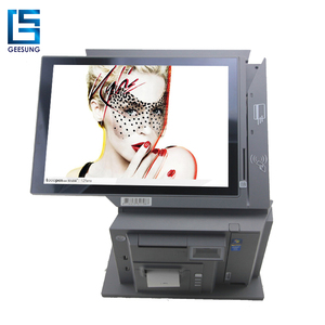Price cheap 15 inch POS system terminal J1900 foremost in one intergrated printer - Product Image 1