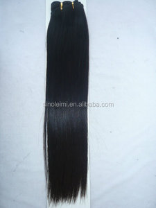 18 pulgadas recta de seda color natural trama del pelo extensión del pelo - Product Image 1