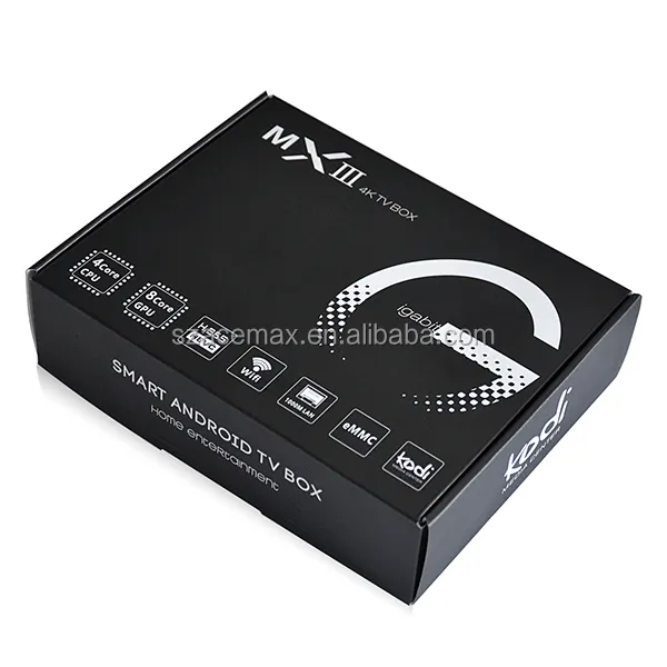 Boîte de TÉLÉVISION Android MXIII-G montre xxxl films sexy