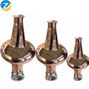 رأس تقطير نحاسي على شكل قبعة البصل لصنع الويسكي - Product Image 2
