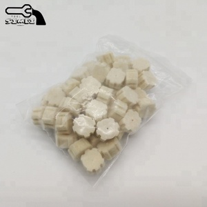 No.35050 50 pièces. 223cal / 5.56mm tampons de nettoyage de chambre étoile en laine <span class=keywords><strong>avec</strong></span> connecteur à vis en laiton personnalisable OEM - Product Image 6