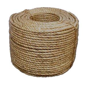 Atacado China Fabricantes trançado 3 fios manila corda de juta corda de cânhamo corda de sisal