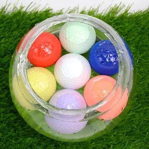 5 boules de golf flottantes soluble dans l'eau, balles de Golf 2 pièces, personnalisées, pour fabricants